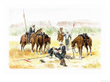 Buy Assisting a Wounded Soldier at AllPosters.com
