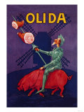 Don Quixote Riding a Pig