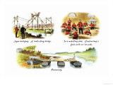 Buy Spar-Bridging, In a Modeling Shed, and Pontooning at AllPosters.com