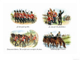 Buy Hard Pull Up Hill, Cause for the Ambulance, Dismounted Heavies, and Watering After a March at AllPosters.com