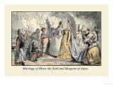 Buy Marriage of Henry the Sixth and Margaret of Anjou at AllPosters.com
