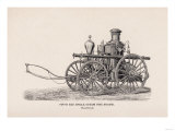 Fifth Size Single Steam Fire Engine: Hand Draft