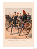 Buy Lieutenant General, Staff and Line Officers in Full Dress at AllPosters.com