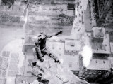 Man High above City Hall, Philadelphia, Pennsylvania