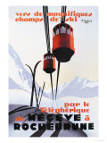 Buy Skiing and Tram at AllPosters.com