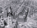Sky View of City Hall, Philadelphia, Pennsylvania