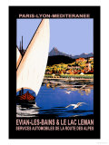 Evian les Bains and le Lac Leman