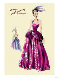 Buy Magenta Evening Gown at AllPosters.com