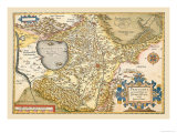 Buy Map of Italy near Florence at AllPosters.com