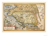 Buy Map of Far East China at AllPosters.com