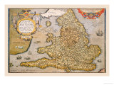 Map of England