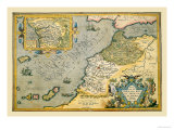 Buy Map of Northwestern Africa at AllPosters.com