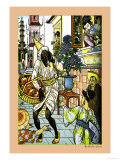 Buy Aladdin and the Magic Lamp Illustration at AllPosters.com