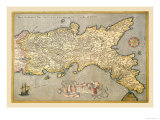 Buy Map of Southern Italy at AllPosters.com