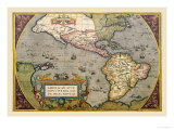 Map of the Americas