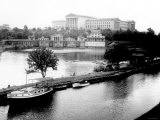Buy Dock on the River by the Art Museum, Philadelphia, Pennsylvania at AllPosters.com