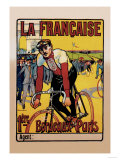 Buy La Francaise: Bordeaux-Paris Bicycle Race at AllPosters.com