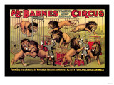 Al G. Barnes Trained Wild Animal Circus Premium Poster