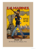 Buy Active Service on Land and Sea at AllPosters.com