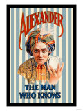Buy Alexander, The Man Who Knows at AllPosters.com