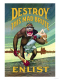 Destroy This Mad Brute, Enlist