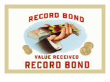 Record Bond Cigars Premium Poster