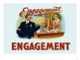 Engagement Cigars Premium Poster