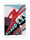 Buy Radio, L.L.: Modern Running Man at AllPosters.com