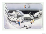 Night Snow at Kambara