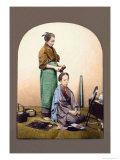 Buy Woman Having Her Hair Done at AllPosters.com