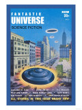 Buy Fantastic Universe: Ufos in New York at AllPosters.com