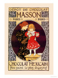Buy Depot de Chocolat Masson: Chocolat Mexicain at AllPosters.com