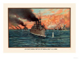 Buy Naval Battle of Manil May 1st, 1898 at AllPosters.com