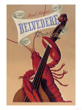 Lobster Musician at the Belvedere Hotel and Casino