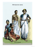 Buy Hindu King and Family, 19th Century at AllPosters.com