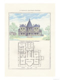 Buy French Suburban Chateau at AllPosters.com