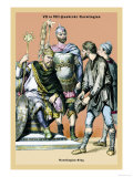 Buy Carolingian King, 8th Century B.C. at AllPosters.com