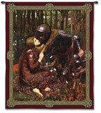 La Belle Dame Sans Merci Wall Tapestry