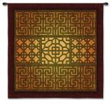 Eastern Lattice Wall Tapestry