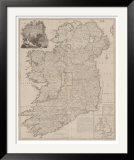 A Map of the Kingdom of Ireland, Divided into Provinces