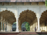 Arches, the Red Fort, Agra, Unesco World Heritage Site, Uttar Pradesh State, India, Asia Photographic Print