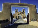 Mission San Francisco De Asis, Ranchos De Taos, New Mexico, USA