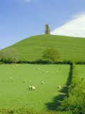 Buy Glastonbury Tor, Glastonbury, Somerset, England, UK at AllPosters.com