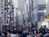Buy Busy Street in Seoul, South Korea, Korea, Asia at AllPosters.com