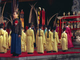 Memorial Ceremony, Confucius Birthday, September 28th, Confucius Temple, Taiwan, Asia