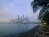 Buy Business District from Marina Promenade, Singapore, Asia at AllPosters.com