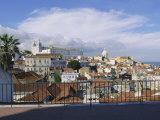 Buy Miradouro Santa Luzia (Largo De Santa Luzia) Above Hill of Alfama Neighbourhood, Lisbon, Portugal at AllPosters.com