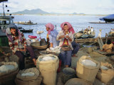 Buy Rice Sellers, Cambodia, Indochina, Asia at AllPosters.com