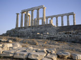 Temple of Poseidon, 5th Century, Sounion, Cape Sounion, Greece, Europe