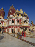 Lakshimi Narayan Temple, Hindu Temple to the Goddess of Wealth, Delhi, India